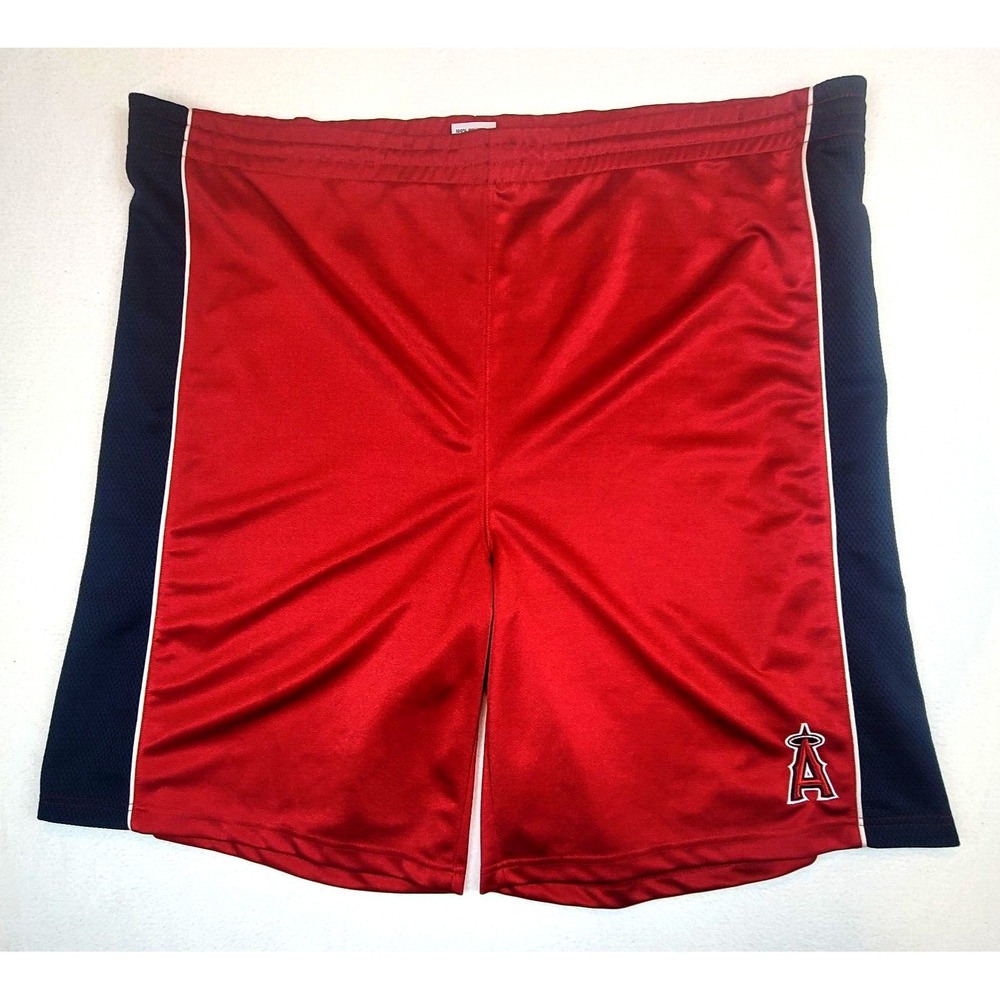 Los Angeles Angels‎ Baseball Shorts XL True Fan Genuine Merchandise Red